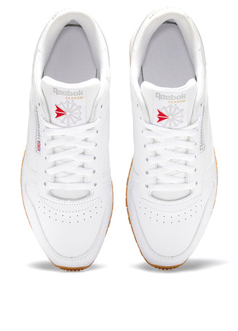 Белые всесезонные кроссовки Reebok CLASSIC LEATHER