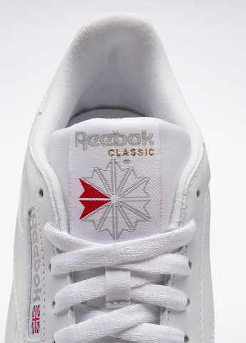 Белые всесезонные кроссовки Reebok CLASSIC LEATHER