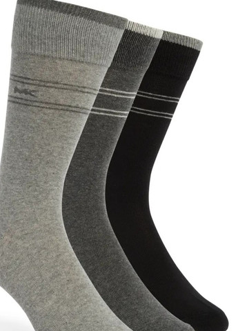 Комбіновані шкарпетки (3 пари) Michael Kors логотипи (361088431)