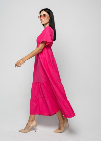 Рожева кежуал сукня O`zona milano однотонна