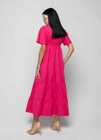 Рожева кежуал сукня O`zona milano однотонна