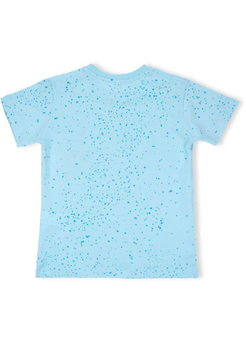 Блакитна демісезонна футболка дитяча "63" (10151-116b-blue) Breeze