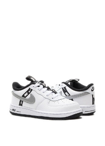 Белые демисезонные кроссовки Nike Force 1 LV8 KSA