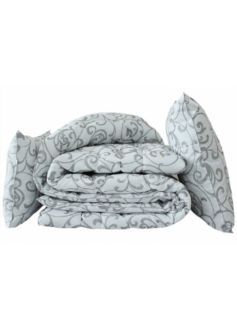 Комплект одеяло лебяжий пух "Venzel" 1.5-сп. + 2 подушки 70х70 см Tag (254805679)
