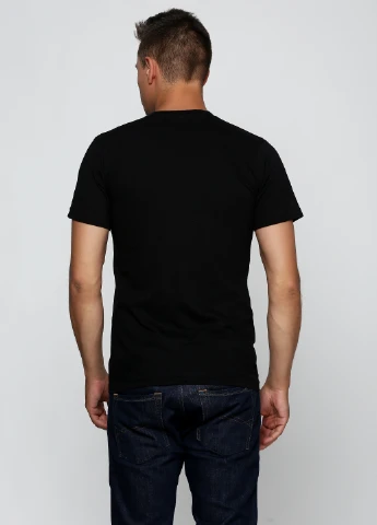 Черная футболка American Apparel