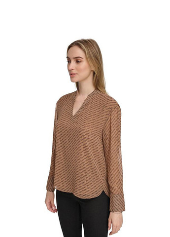 Коричнева блуза Calvin Klein