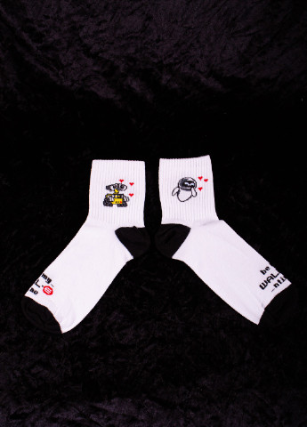 Шкарпетки Білі Воллі і Єва Without (224054955)
