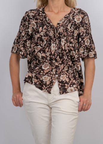 Коричнева літня блуза Ralph Lauren