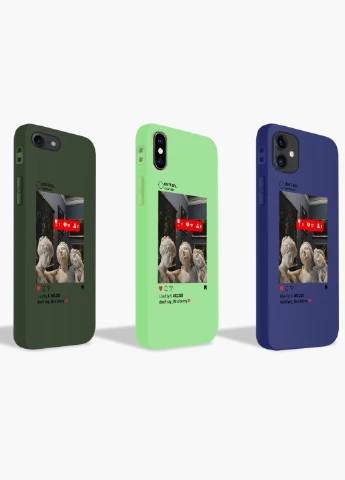 Чехол силиконовый Apple Iphone 11 Pro Max Скульптуры в Instagram Ренессанс (Renaissance) (9232-1589) MobiPrint (219517742)