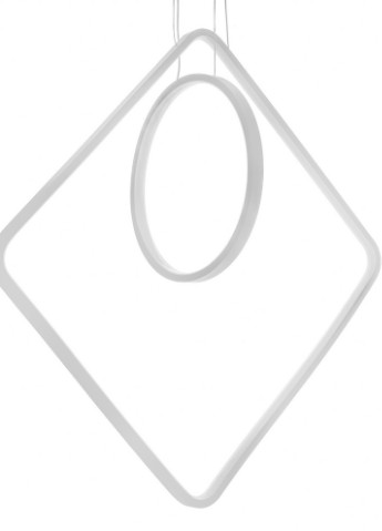 Светильник потолочный подвесной светодиодный для спальни BR-935S/70W LED WH Brille (253893634)