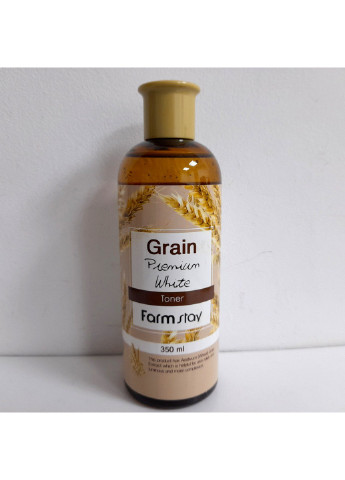 Тонер увлажняющий для лица с экстрактом ростков пшеницы Grain premium white FarmStay (254844113)