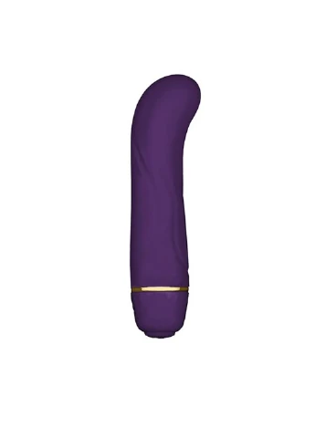 Мінівібратор для точки G : Mini G Floral, 7 режимів роботи, чохол-косметичка Deep Purple RIANNE S (254734183)