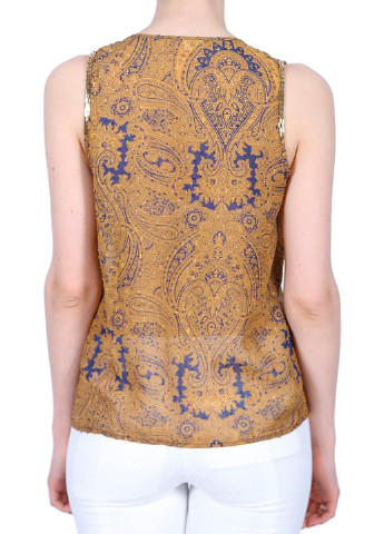 Золотой кэжуал рубашка Patrizia Pepe