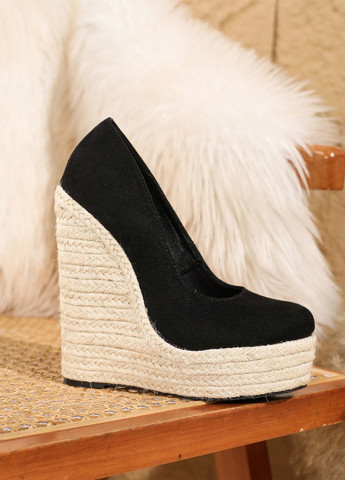 SHEIN Туфли черный з текстиль, китай — демисезон (323965938)