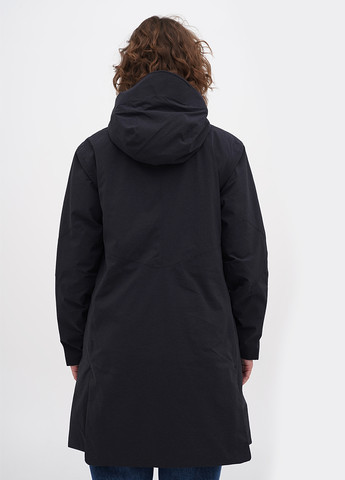 Черная зимняя куртка куртка-пальто OROS