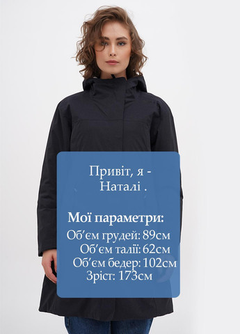 Черная зимняя куртка куртка-пальто OROS