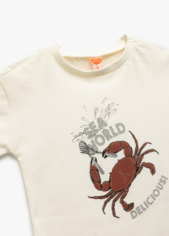 Молочна демісезонна футболка KOTON