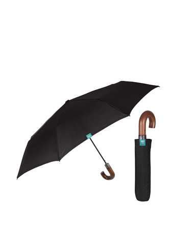 Чорна} парасоля Perletti середня (363636309)