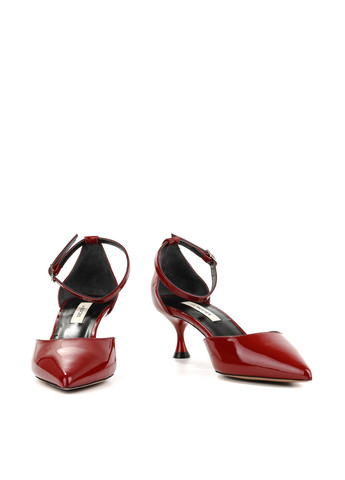 Le'BERDES Туфлі бордовий з натуральна шкіра, україна — літо (360795580)