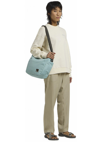 Белый свитшот Jack Wolfskin однотонный без декора (328829592)