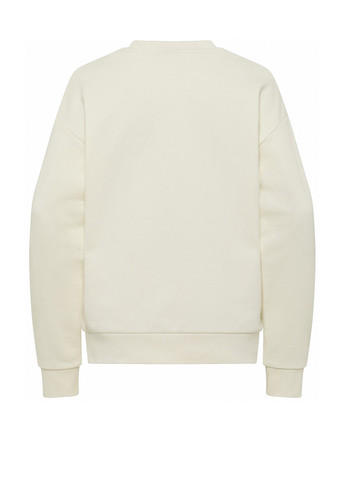 Белый свитшот Jack Wolfskin однотонный без декора (328829592)