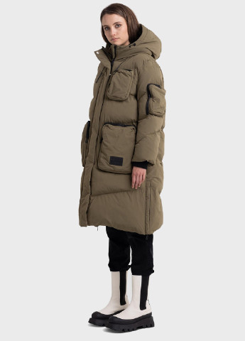 Оливкова (хакі) зимня куртка Replay