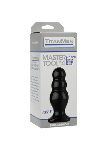 Анальний стимулятор Titanmen Tools - Master, діаметр 6,6 см Doc Johnson (256537827)