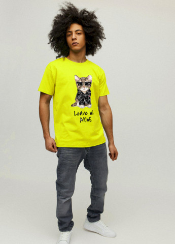 Желтая футболка мужская YAPPI