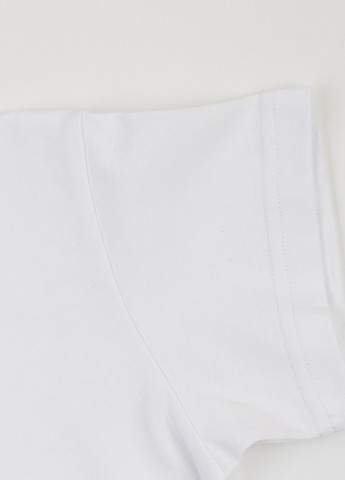 Біла літня футболка Ляля