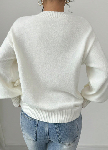 Молочний демісезонний джемпер джемпер SHEIN