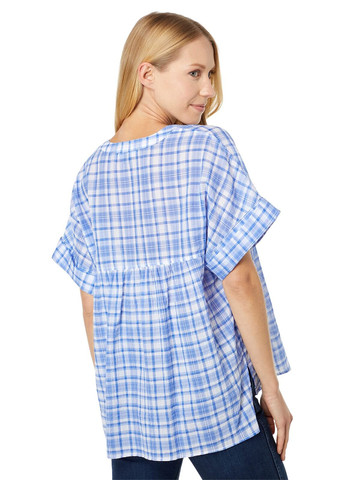 Голубая летняя блуза Tommy Hilfiger
