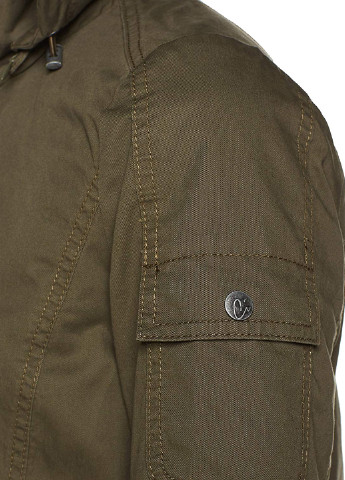 Оливковая (хаки) демисезонная куртка Comma