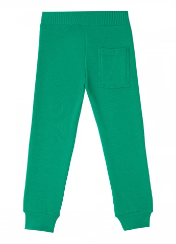 Изумрудные кэжуал демисезонные брюки джоггеры United Colors of Benetton