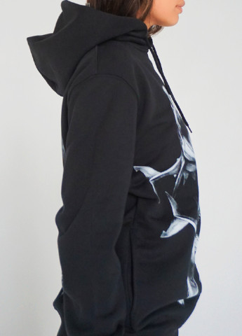 Черный хлопковый худи Sharks Damien (251905320)