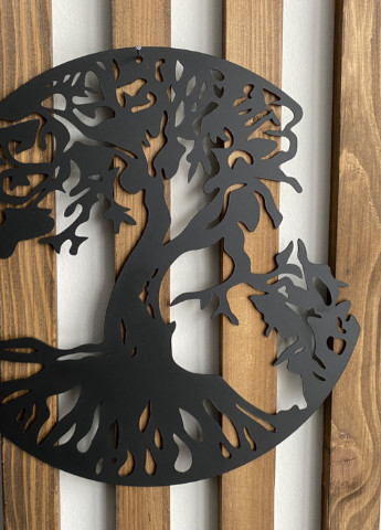 Настінний Декор Панно Картина Лофт З Металу Дерево Життя Home (256522761)