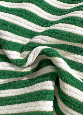 Зеленый летний комплект (лиф, трусики, юбка) бандо, раздельный SHEIN