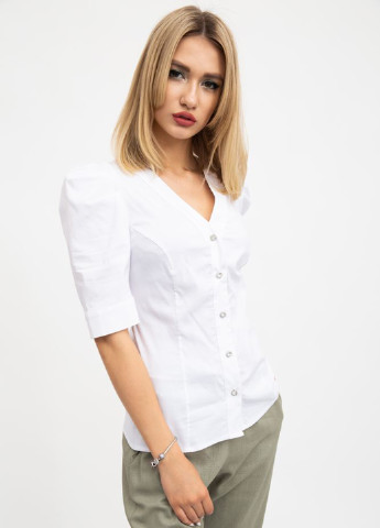 Белая летняя блуза Ager