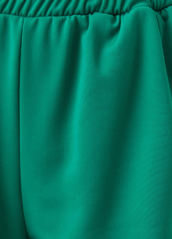Зеленые спортивные демисезонные прямые брюки KOTON