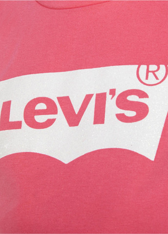Розовая летняя футболка Levi's