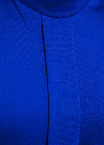 Синее кэжуал платье Fashion Up однотонное