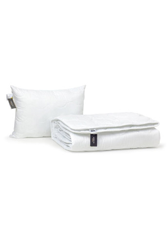 Одеяло MirSon Набор Хлопковый №1705 Eco Light White Одеяло 172х205+ подушк (2200002656290) No Brand (254008097)
