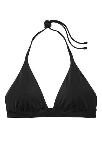 Черный демисезонный купальник (лиф, трусики) раздельный Victoria's Secret