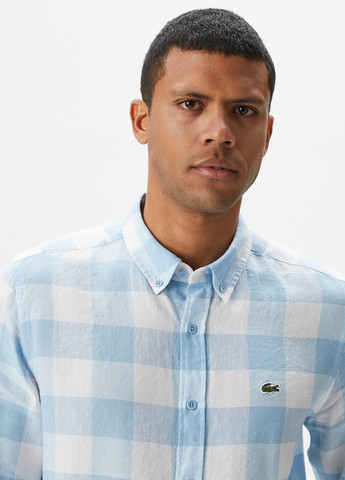 Цветная кэжуал рубашка в клетку Lacoste