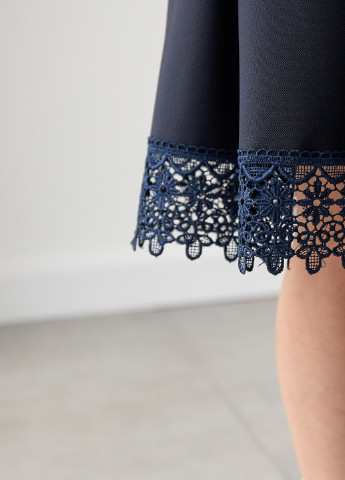 Школьный сарафан для девочки темно-синий No Brand (253518077)