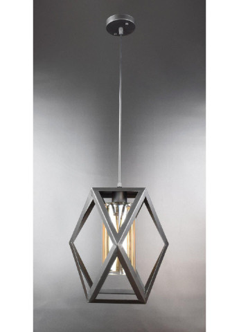 Люстра потолочная подвесная в стиле LOFT (лофт) 12172/1-br Черный 40х28х28 см. Sunnysky (253122298)