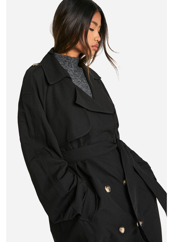 Плащ Boohoo на пуговицах демисезон (362192362)