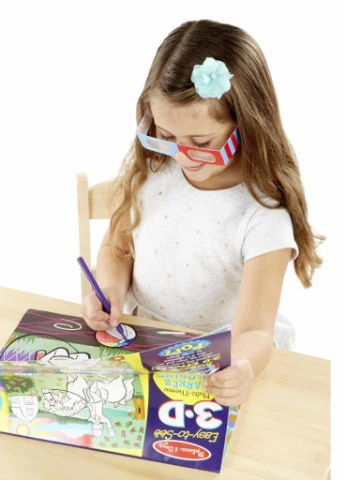 Набір для творчості Melissa & Doug 3D розфарбування по точках для дівчаток (MD9963) Melissa&Doug (202374425)