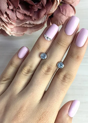 Серьги Silver Flame (152533576)