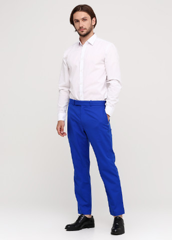 Индиго классические демисезонные зауженные брюки Ralph Lauren