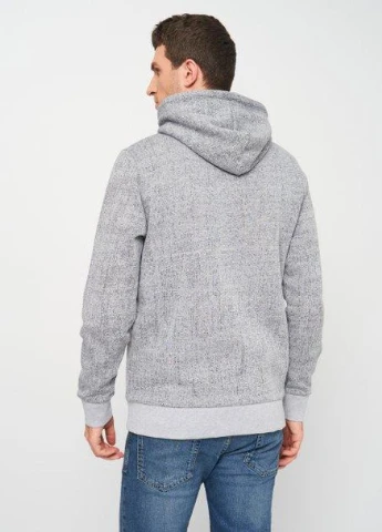 Худі,сірий-чорний з принтом, JACK&JONES (255170654)